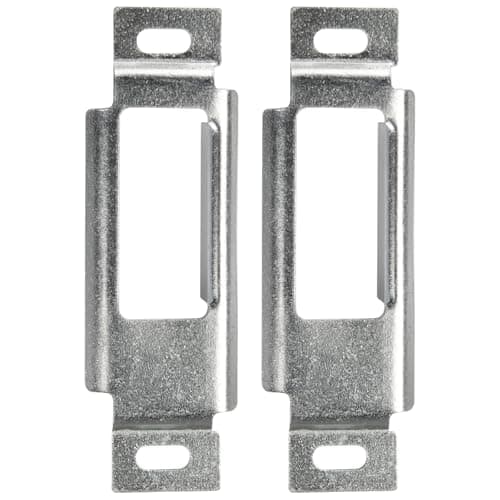 314301 RV Baggage Door Strike Plate RV Luggage Door Latch Camper Latches for 5th Wheels Travel Trailer and Motorhomes Mobile Home Door Plate RV Entry Door Replacement Parts 2 Pack