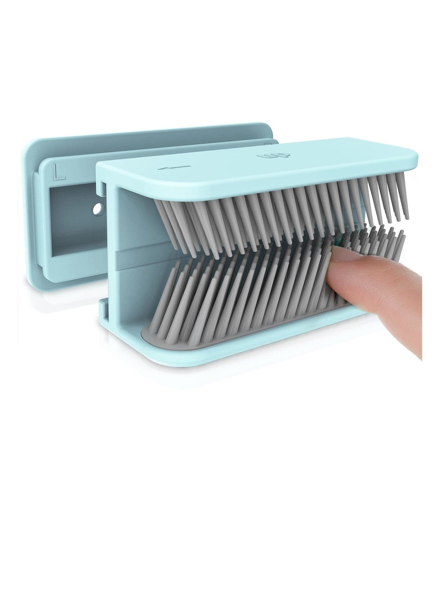 Hair Catcher Shower Wall, Hair Trap for Shower Drain, Hair Catcher, Hair Collector Silicone Hair Trap, Bathroom Tub Filter (Blue)