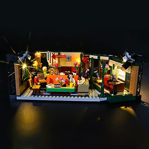 GEAMENT LED Light Kit for Ideas Friends The Television Series Central Perk Compatible with Lego 21319 Building Blocks Model Set Not Included