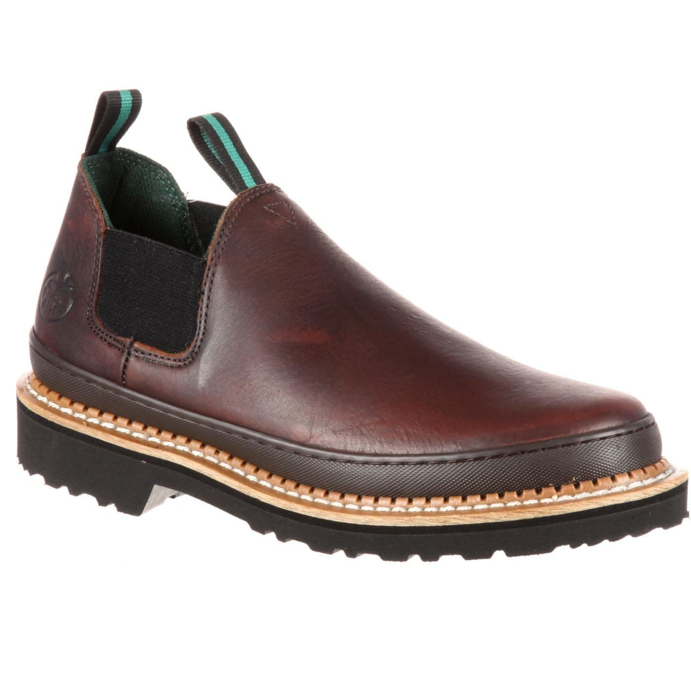 Georgia Giant Romeo Work Shoe Soggy Brown Size 14W