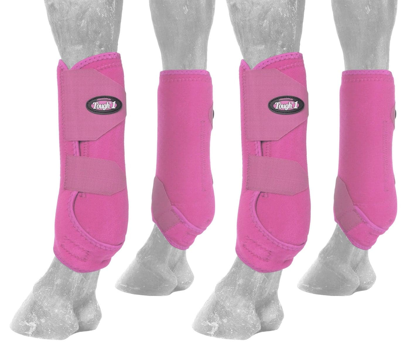 Tough 1 Extreme Vented Sport Boots Set Pink Large