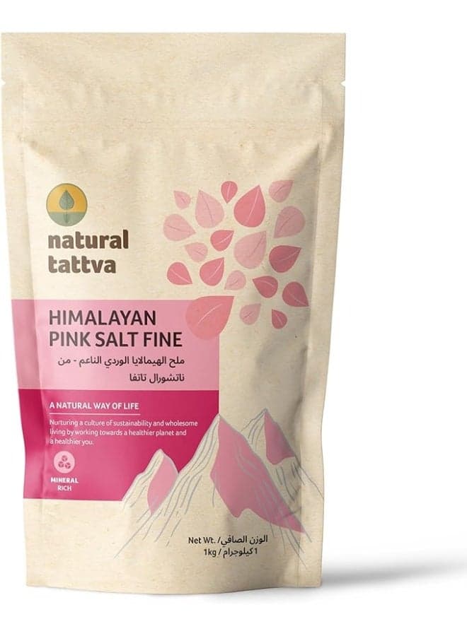Organic Tattva Himalayan Pink Fine Salt 1 kg