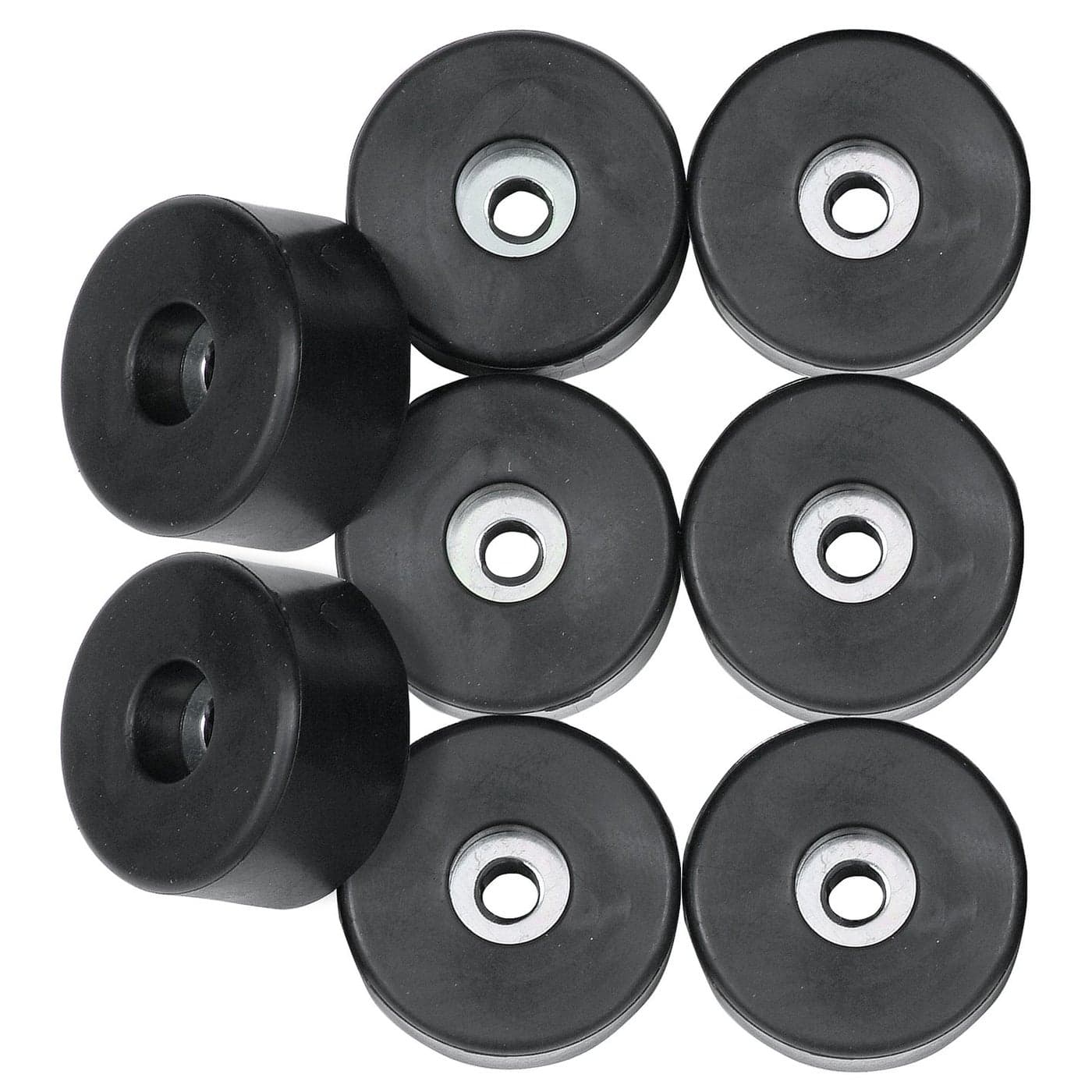 Reliable Hardware Company RH-1606-8-A Rubber Foot, Black
