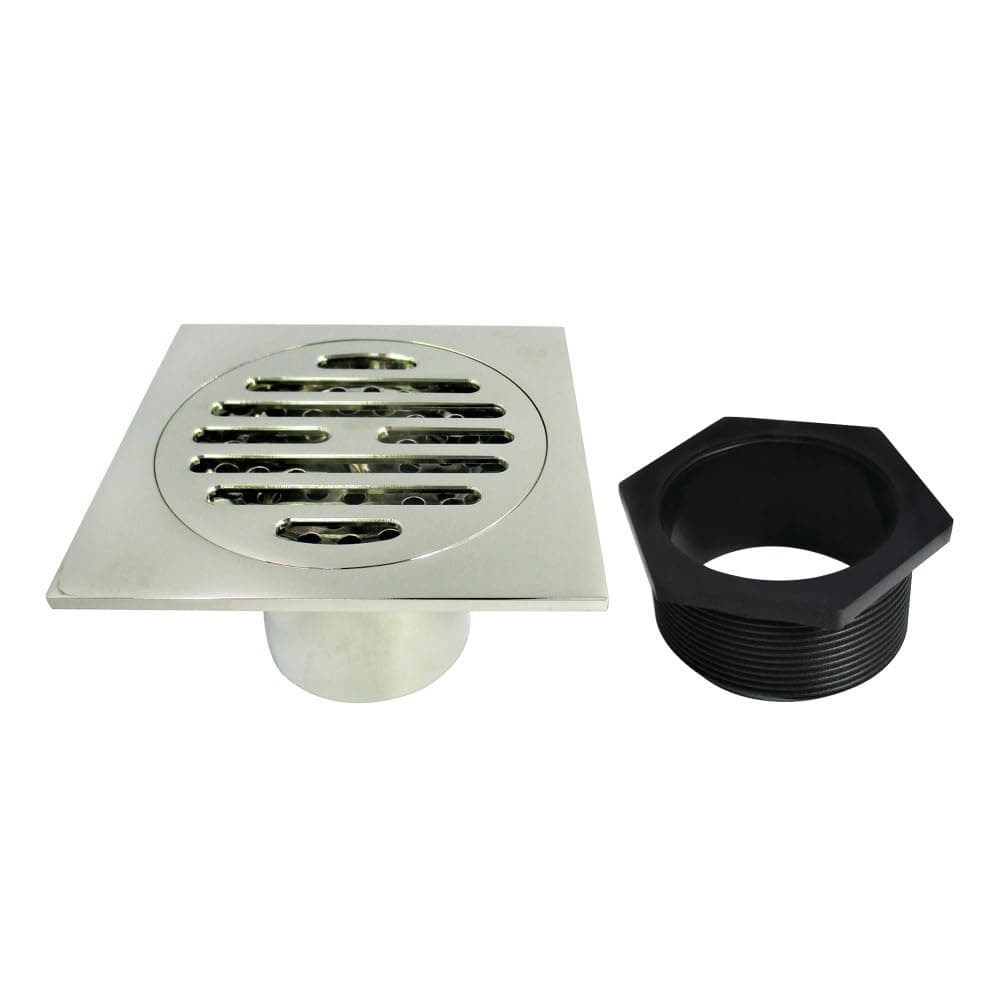 Kingston Brass BSF4262PN Watercourse Shower Drain Polished Nickel 394 x 394 x 163