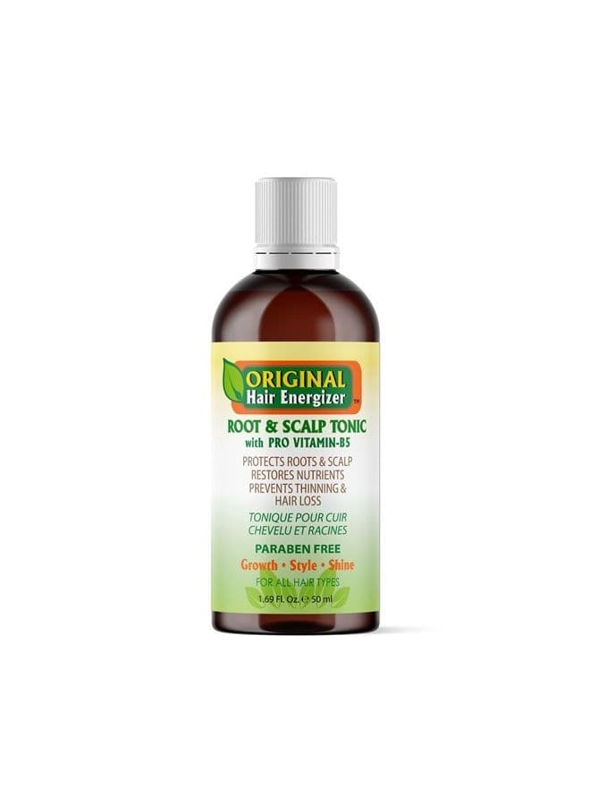 Root & Scalp Pro Vitamin-B5 Hair Growth Tonic, 1.69 oz | DHT-Blockers, Sulfate-Free & Paraben-Free, Prevent Hair Loss, Thinning & Receding Hair Line | Good For Men & Women
