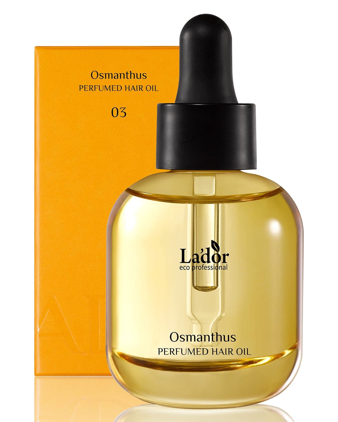 LADOR Hair Perfume Oil for Dry Damaged Hair Anti Frizz Nourishing Fragrance Gloss Oil Serum LeaveIn Conditioner Hold Curls Waves No Sulfate Paraben 1 Fl Oz 03 Osmanthus Korean Haircare Lador