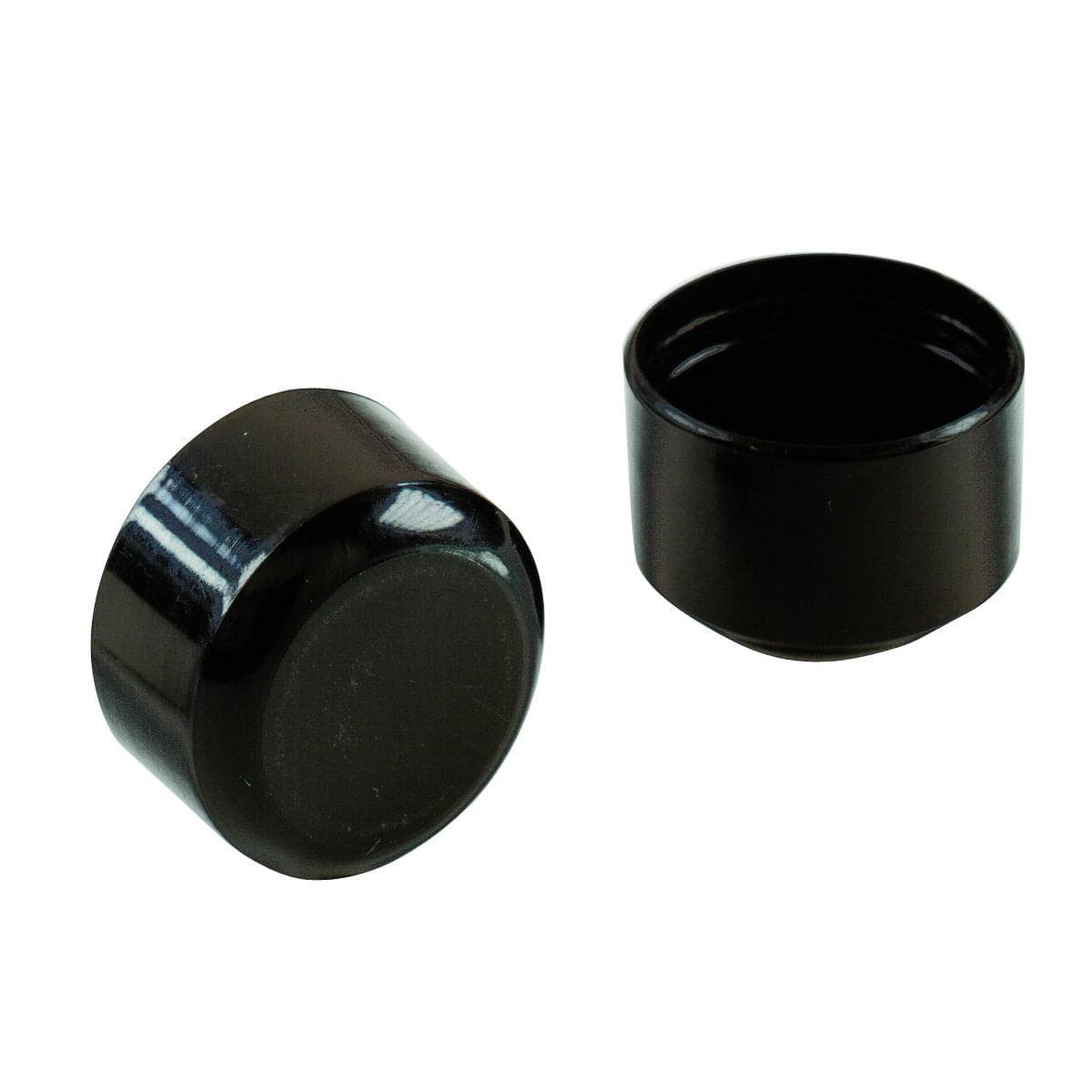 Shepherd Hardware 9769 Leg Tips 114Inch Plastic Leg Chair Caps 4Pack Black