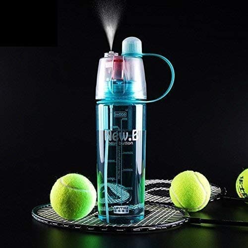 UNIQUE VATIKA Spray Water Bottle 600 ML Sports Spray Water Bottle Straw Outdoor Bicycle Cycling Sports Gym Outdoor Sports Summer Bottles Multicolor