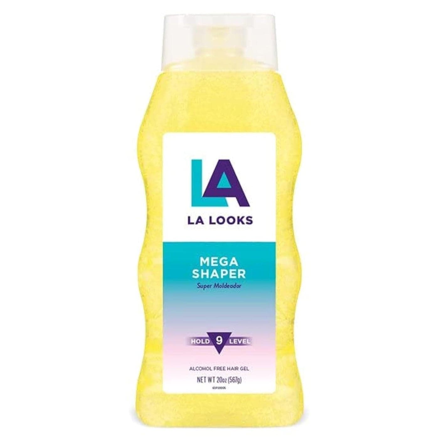 L.A. Looks Styling Gel Mega Mega Hold - 20 oz, Pack of 4
