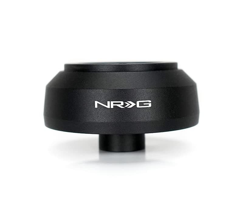 NRG Innovations NRG-SRK-183H Racing Style Steering Wheel Quick Release Short Hub Adapter, 6 X 70mm Bolt Pattern, Black Body