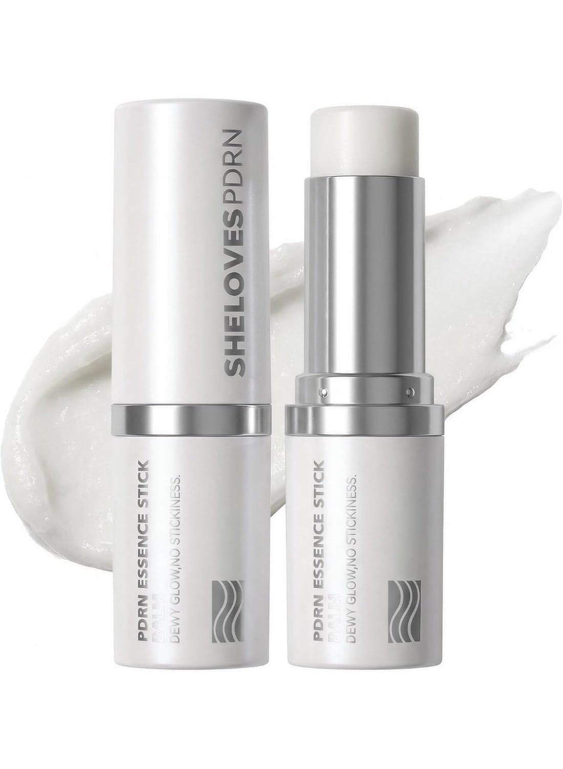 PDRN Stick Balm, Salmon DNA, Ceramide NP & Collagen, Multi Balm for Face, Neck & Eyes, Glass Skin Glow & Wrinkle Care, Non-Sticky K-Beauty Moisturizer & Makeup Base