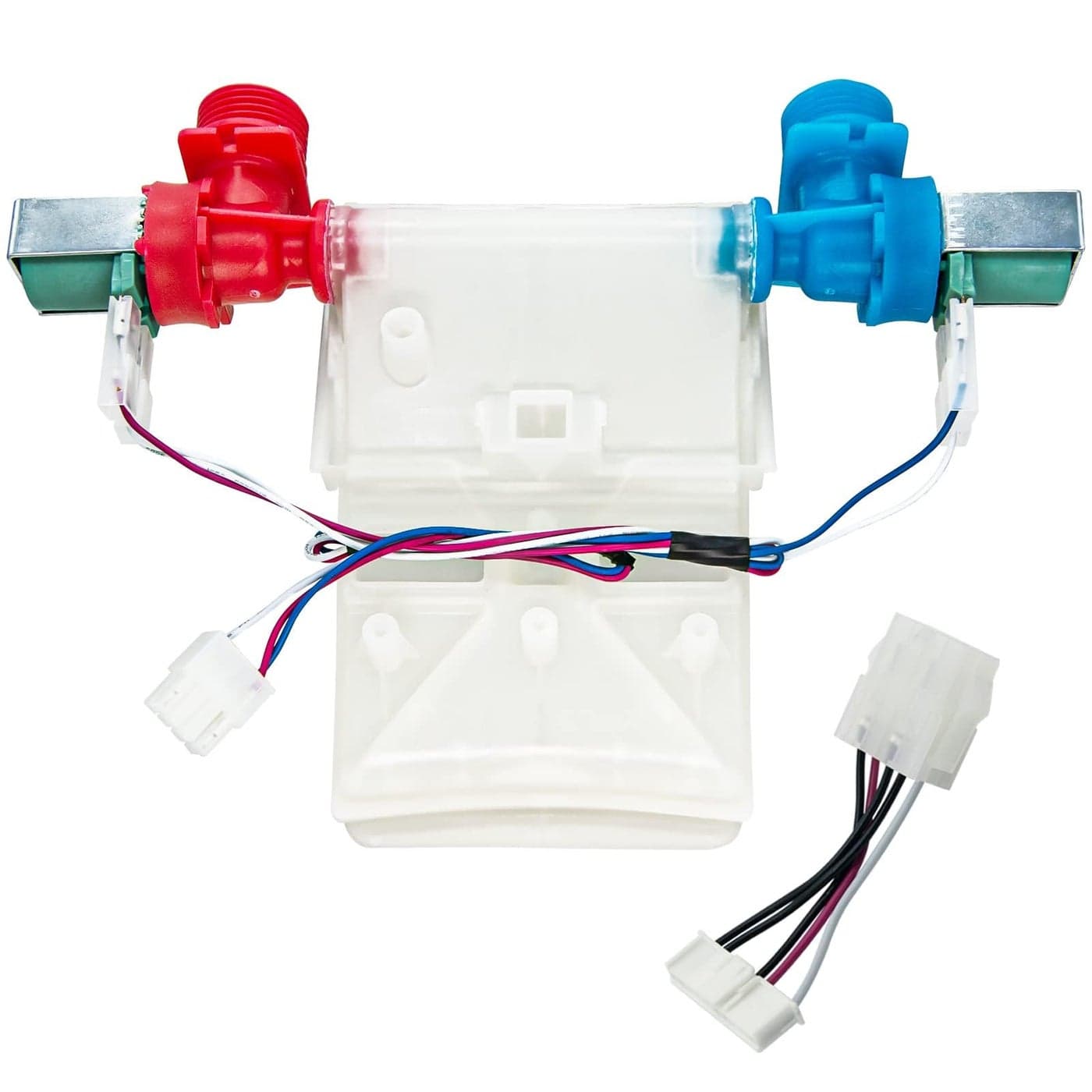 W11101906 W11210463 Washer Water Inlet Valve Replaces For W10701461 W10883458 W10869803 W11038696 AP6329219 Compatible with Whirlpool Amana Crosley Maytag