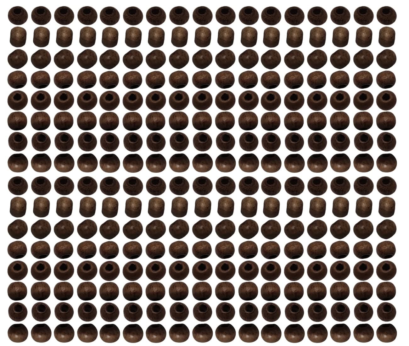 DIY Crafts 125 grm, As Image, 7mm x 5mm As Image DIY Accessory Findings Jewellery Clasps Fittings DIY Jewellery Making Accessories Umber Brown Color Wood Material Sh (125 grm, As Image)