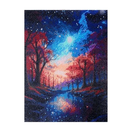 Itsy Bitsy DIY 5D Diamond Painting Kit Starry Sky 40 X 50 CM 1pc | Art & Craft, Creative, Fun & Activity Kit | Gift for Kids, Adults
