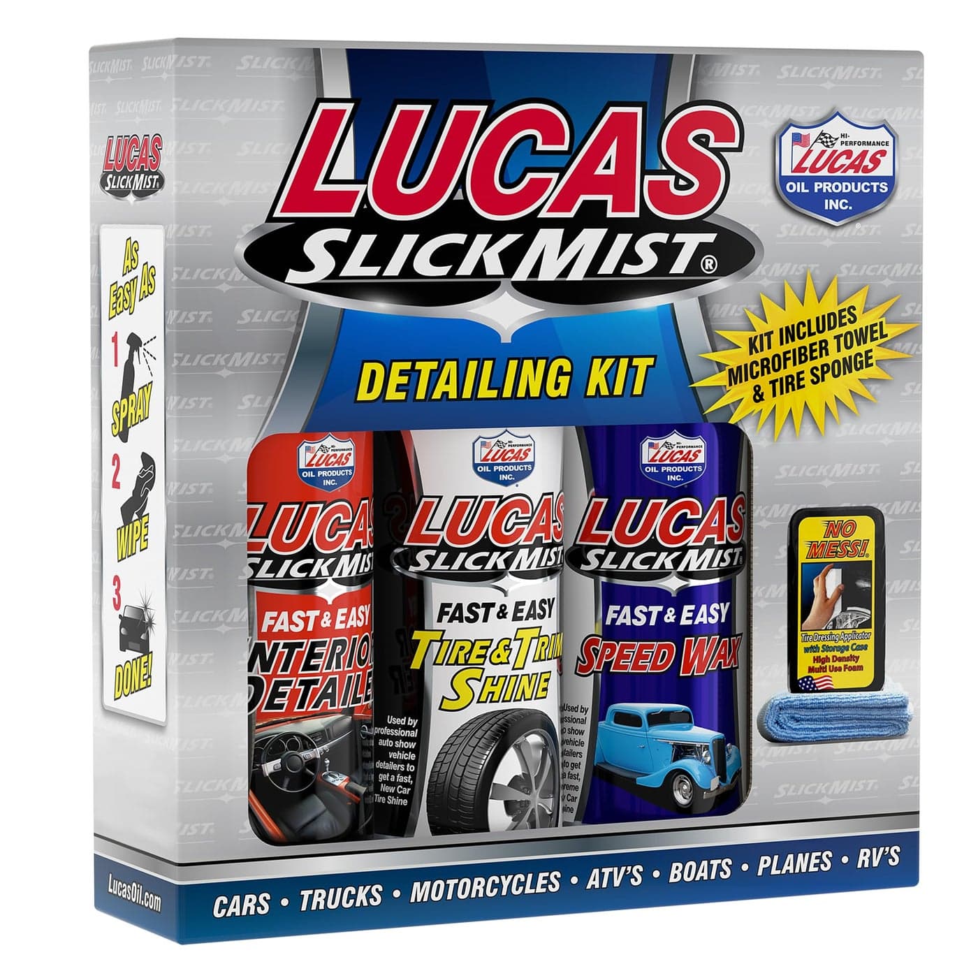 Lucas Oil 10558 Slick Mist Detail Kit