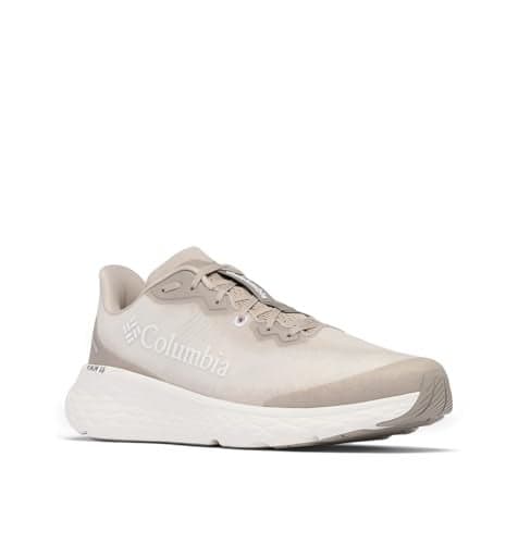 Columbia Men's Konos Featherweight Running Shoe, Soft Taupe/Stratus, 11.5