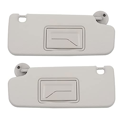 Dasbecan Left Driver & Right Passenger Side Sun Visor Compatible with Chevy Sonic 2012-2020 Spark 2013-2016 Replaces P95327509 P95327507 Sunvisor