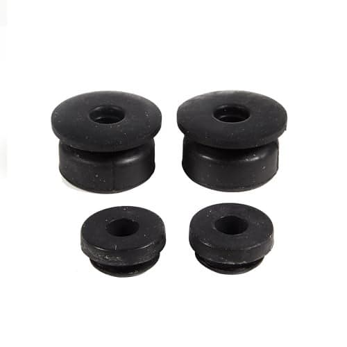 Autycle Rubber Upper Lower Radiator Cushion Mount Bushings Replacement for Honda Civic CRV HRV Odyssey, 4pcs 74173-SJ4-000 74172-SM4-000