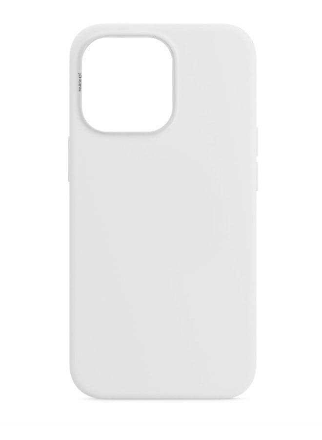 Protective Soft Silicone Case Cover for iPhone 13 Pro White