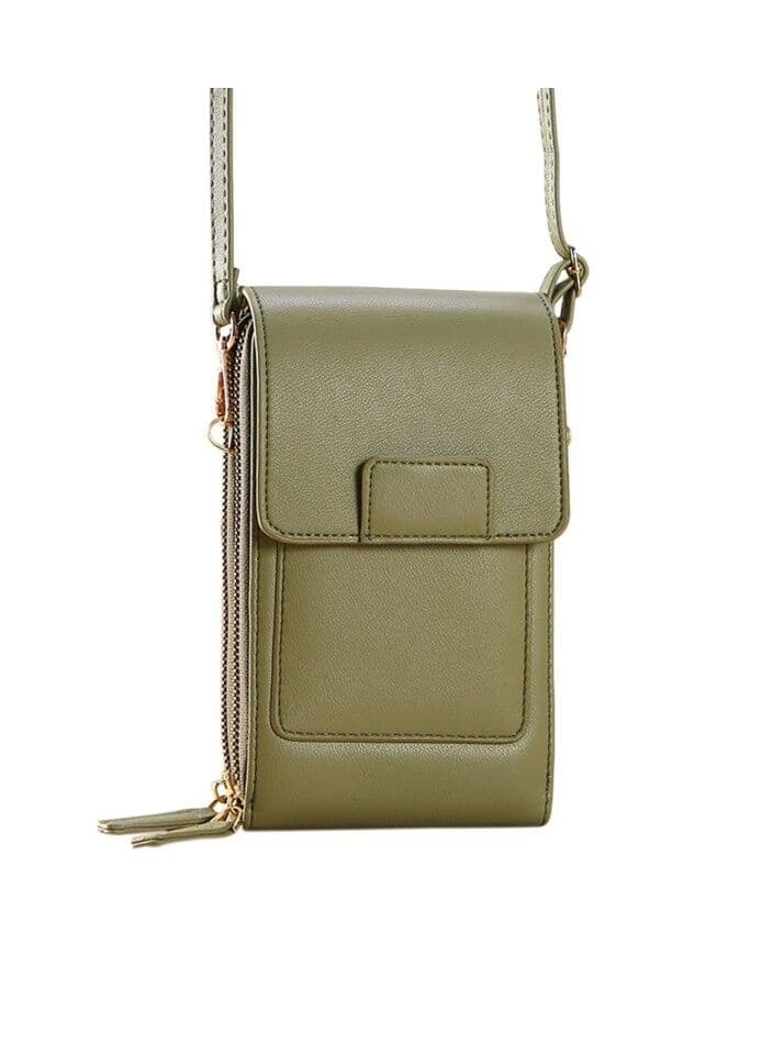 Women Shoulder Bag Back Touch Screen Adjustable Strap Multiple Pockets Crossbody Bag Document Package for Party Gathering Wedding
