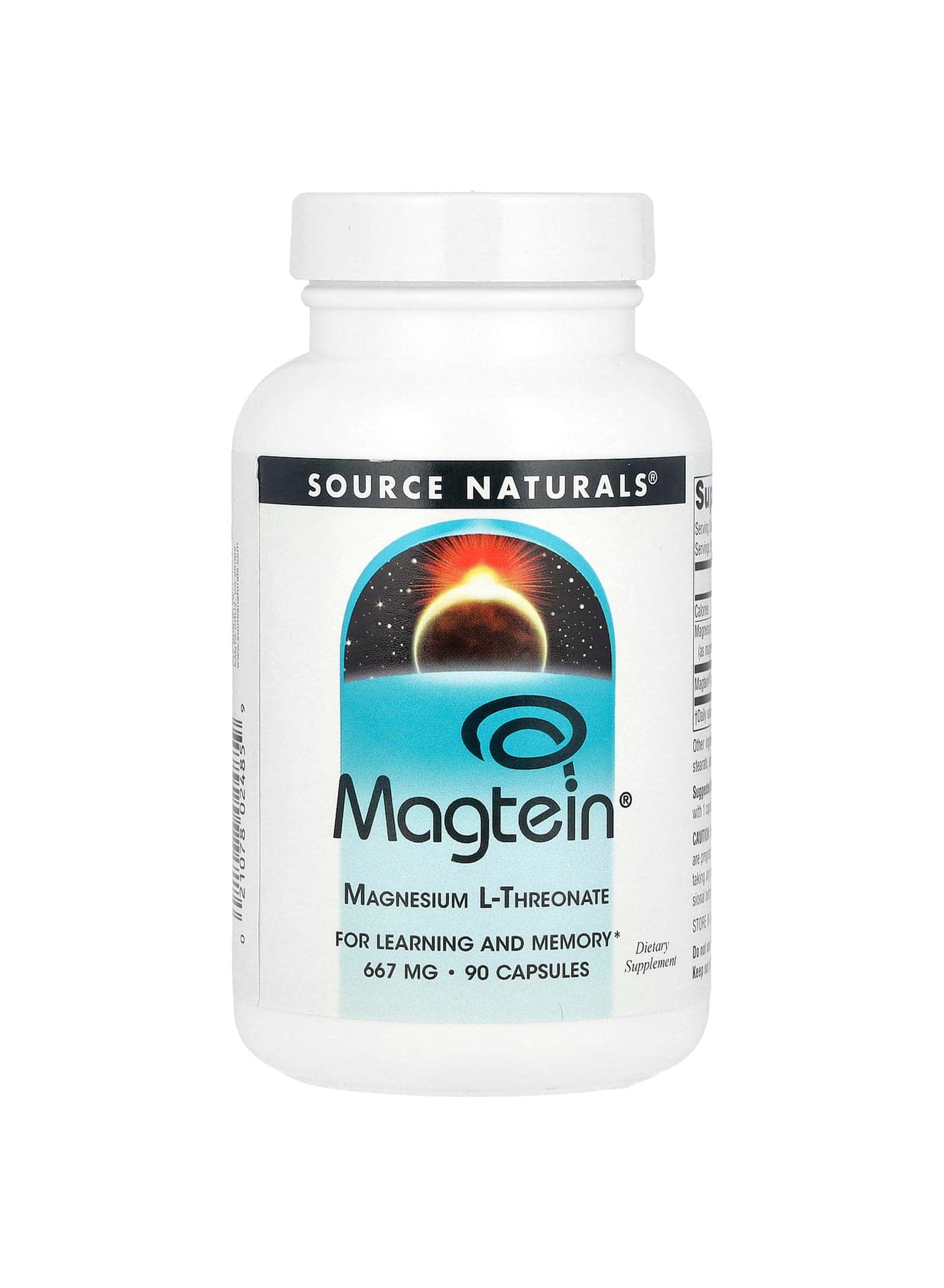 Magtein®, Magnesium L-Threonate, 90 Capsules
