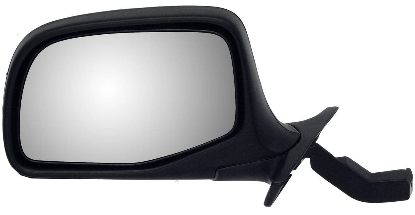 Dorman 955-227 Driver Side Manual Door Mirror Compatible with Select Ford Models, Black and Chrome