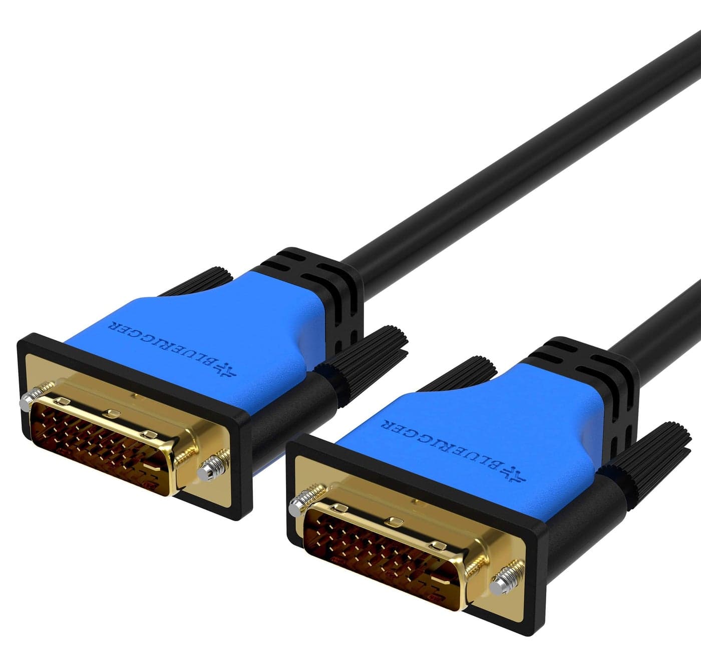 BlueRigger DVI to DVI Monitor Cable (6FT, 24+1 Dual Link, Digital Video Cable, Male to Male) - for Gaming, DVD, Laptops, HDTV and Projector
