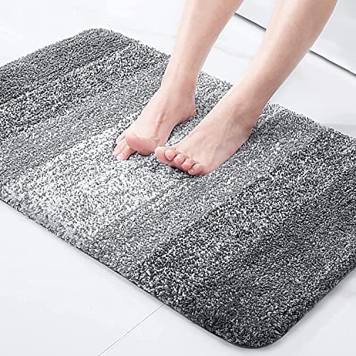 T Decore Door mats for Home Entrance Living Room | Anti Skid Doormats for Bathroom Entrance and Bedrooms | Main Door mats for Entrance (Grey, 18 x 28 Inch)