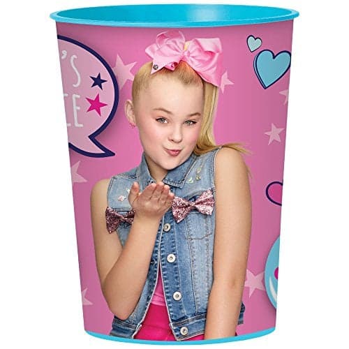 Amscan Jojo Siwa 16 oz Party Stadium Cup JoJos Juice