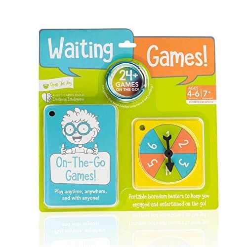 Open The Joy Waiting Games Grab n Go Pack Endless Fun on The Go Ultimate ScreenFree Entertainment for Kids Ages 4