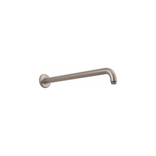 hansgrohe Installation 15-inch Modern Rain Shower Showerarm in Brushed Nickel, for Wall Mount Showerhead, 27413821