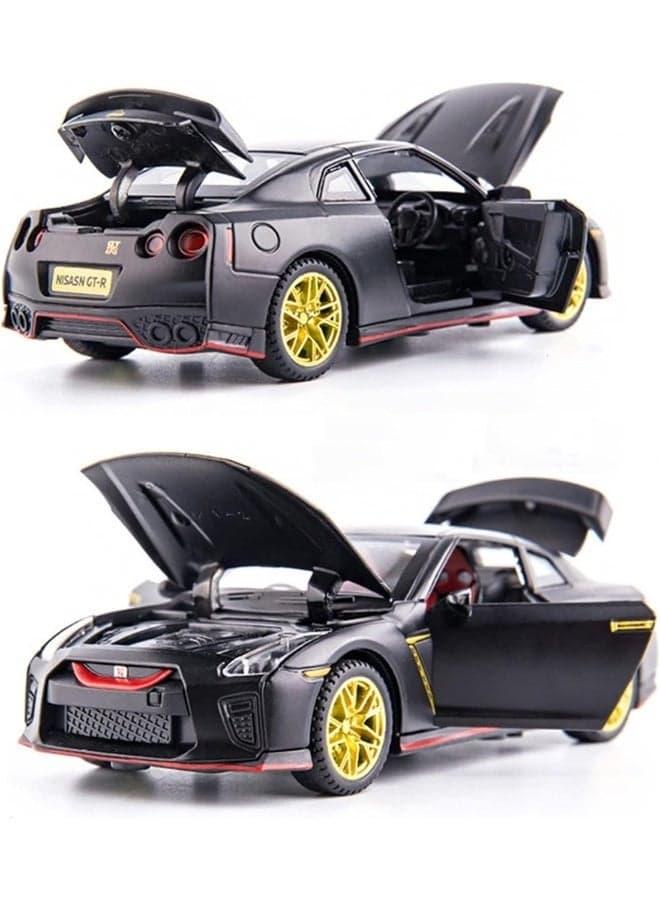 1/32 Skyline Ares GTR R35 Die cast Car Model Toy Black