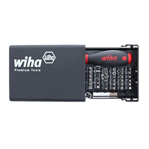 Wiha 71991 Bits Collector with Security Bits, 39 Piece Set