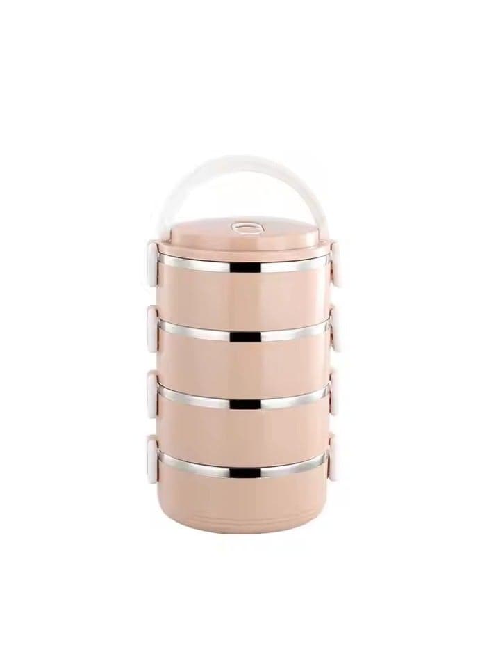 Four-Layer Fresh-Keeping Lunch Box With Lid And Microwaveable