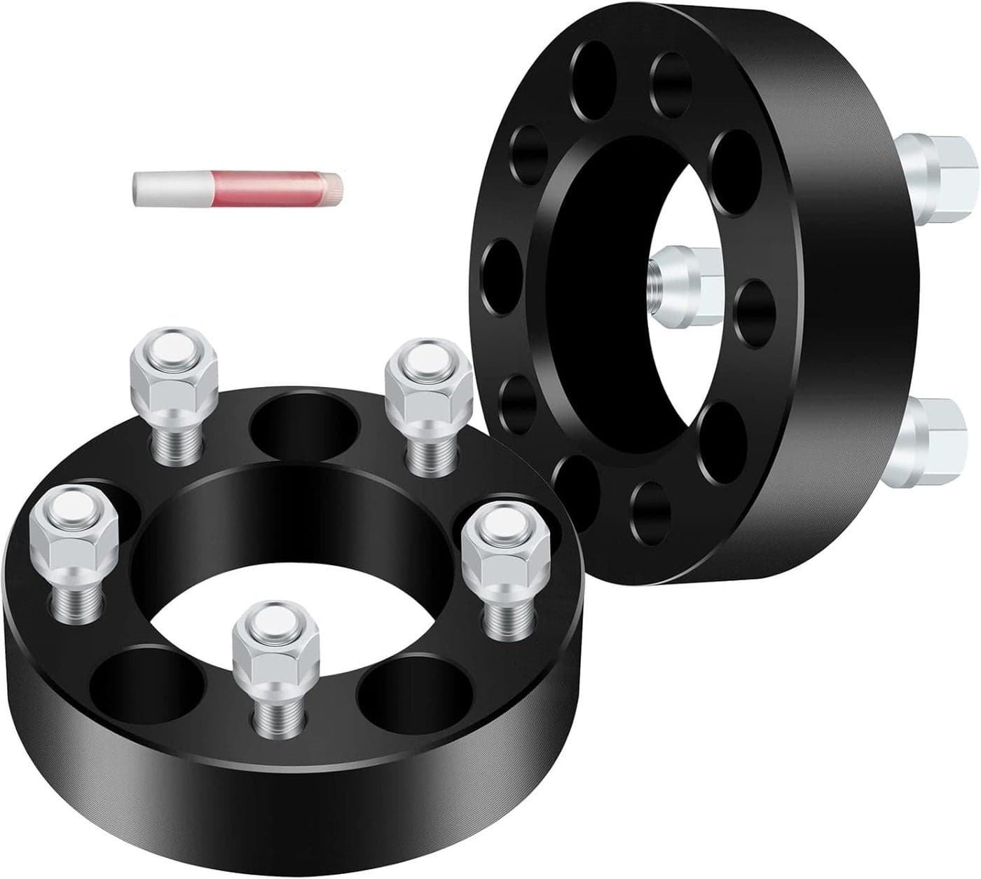 ECCPP 2X 1.5 Inch 5 Lug Wheel Spacers 5x4.5 for Jeep Cherokee, Comanche, Ford Ranger, Mustang