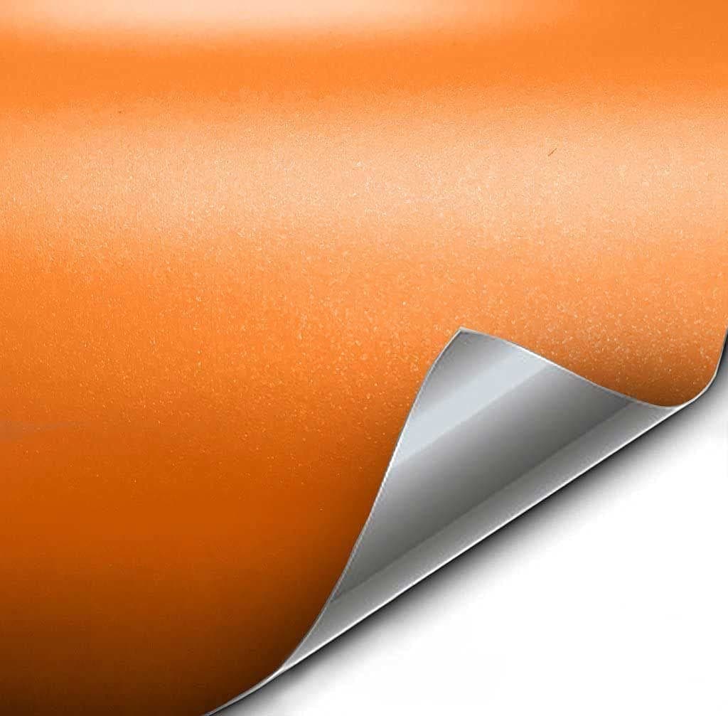 VViViD Premium Vinyl Wrap Film 1ft x 5ft Matte Metallic Orange