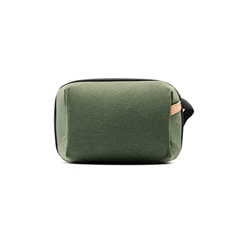 PGYTECH Mini Travel Tech Organizer Waterproof Tech Bag Electronics Accessories Organizer Carrying Case Organizer Bag for Cables Cord Phone Batteries Charger Photography SD Card Green