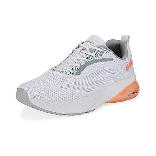 Campus Men's Phantom Running Shoes WHT/F.ORG - 7UK/India