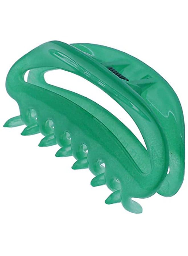 Camila Paris CP3079 French Hair Clip for Women Green Girls Hair Claw Clip Jaw Fashion Durable and Styling Hair Accessories for Women Luxury Ladies Strong Hold No Slip Grip Clamp Made in France