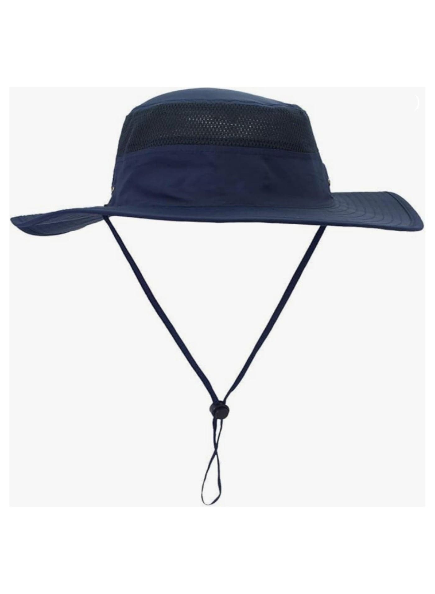 Sun Hat Adult Summer Outdoor Mountaineering Fishing Panama Hat, Wide Brim Bucket Hat with UPF 50+ Sun Protection, Adjustable Chin Strap, for Hiking, Fishing, Golf (55-59cm)