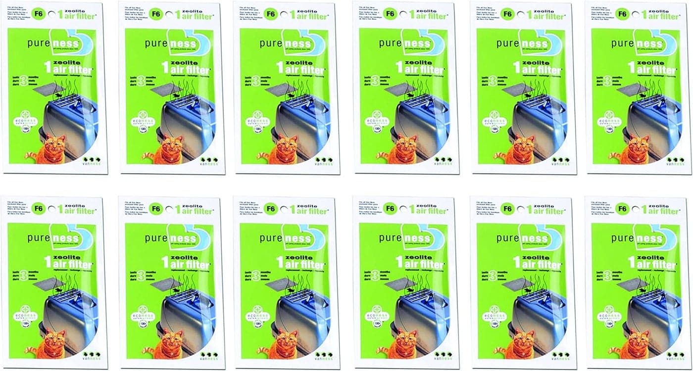 Pureness F6 Zeolite Air Filter - 12 Pack Case