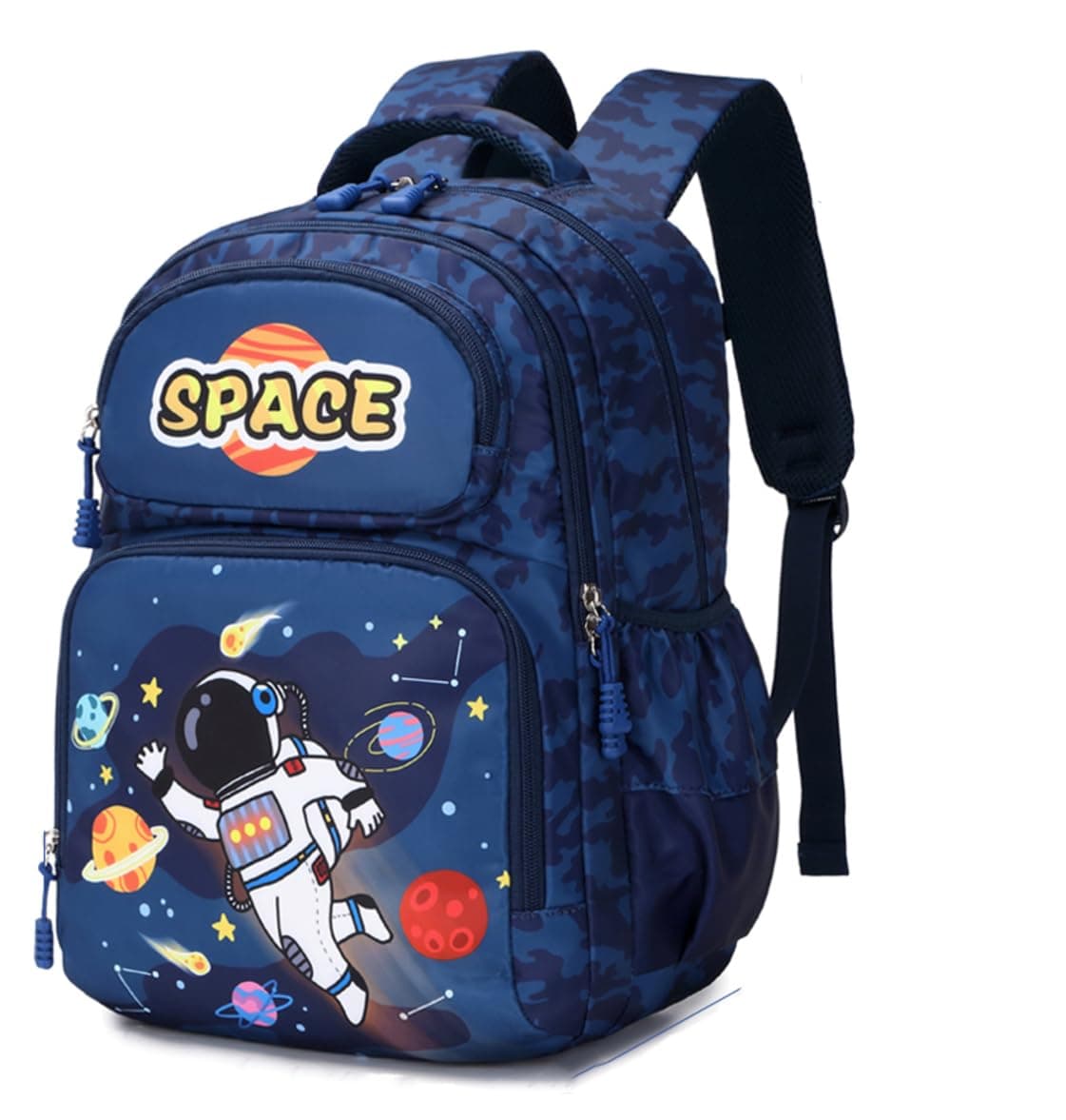 TRUE HUMAN Multipurpose Lightweight/Casual backpack for School/college/travel/Tuition Bag For Boys/Girls/Kids (SPACE BOY)