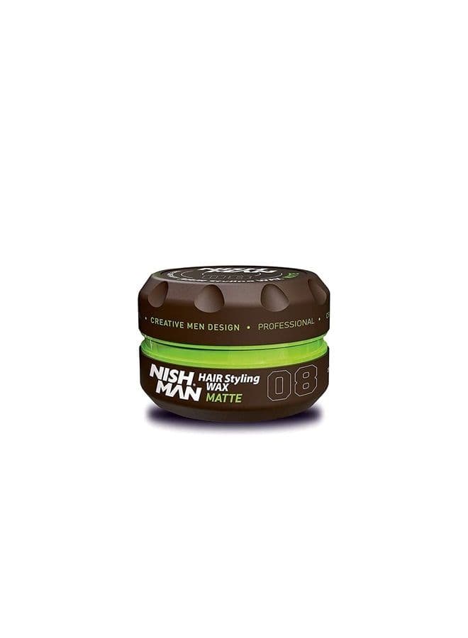 Hair Styling Series (08 Matte Wax CLAY WAX, 150ml)