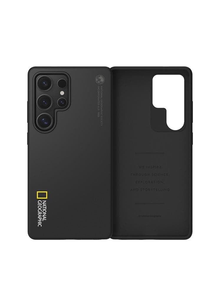 National Geographic Silicone Case V2 Galaxy S25 Ultra - Black