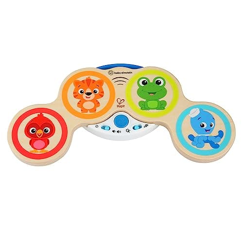 Baby Einstein Magic Touch Wooden Drum Musical Toy Ages 6 Months Plus