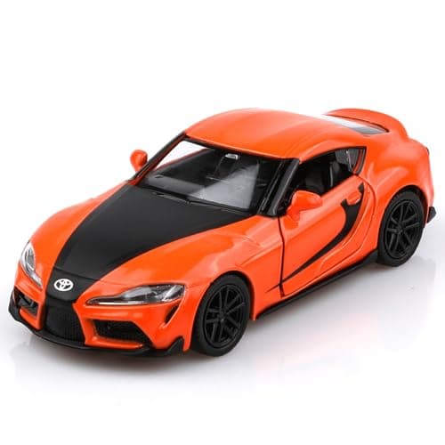 136 Scale Toyota Supra Diecast Cars ModelsPull Back Toyota Toy CarsCars Gifts for Boys Girls