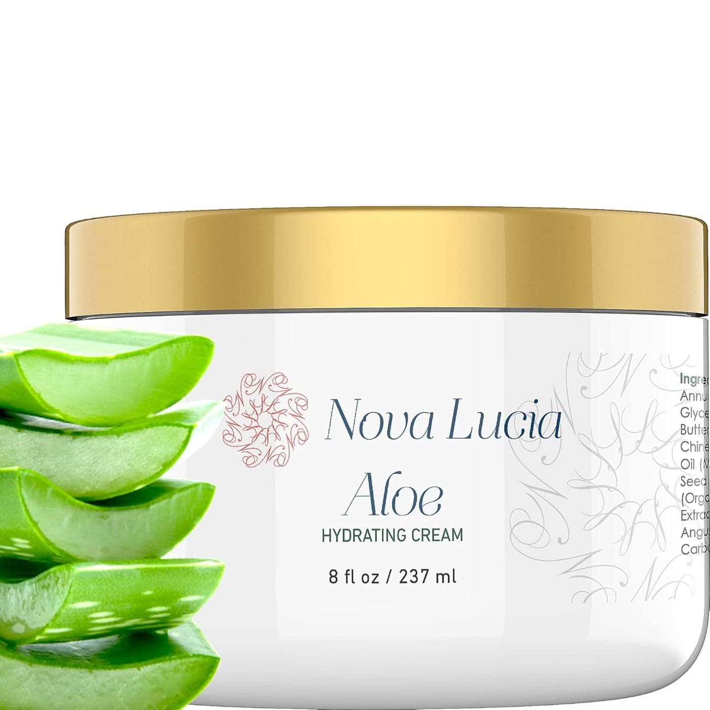 Large 8 oz Container Hawaiian Aloe Vera Face Moisturizer to use Day or Night for Sunburn Relief Eczema Anti Wrinkle for Men Women all Skin Types better than Aloe Vera Gel 100 Pure Aloe Vera Juice