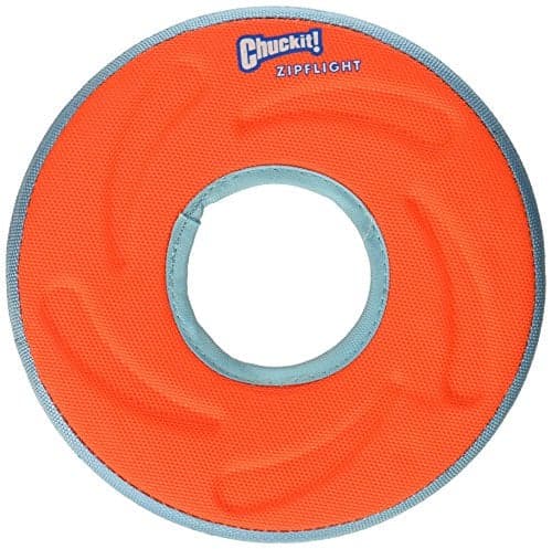 Chuckit 18100 Medium Chuckit Zipflight Frisbee Dog Toy Colors may vary