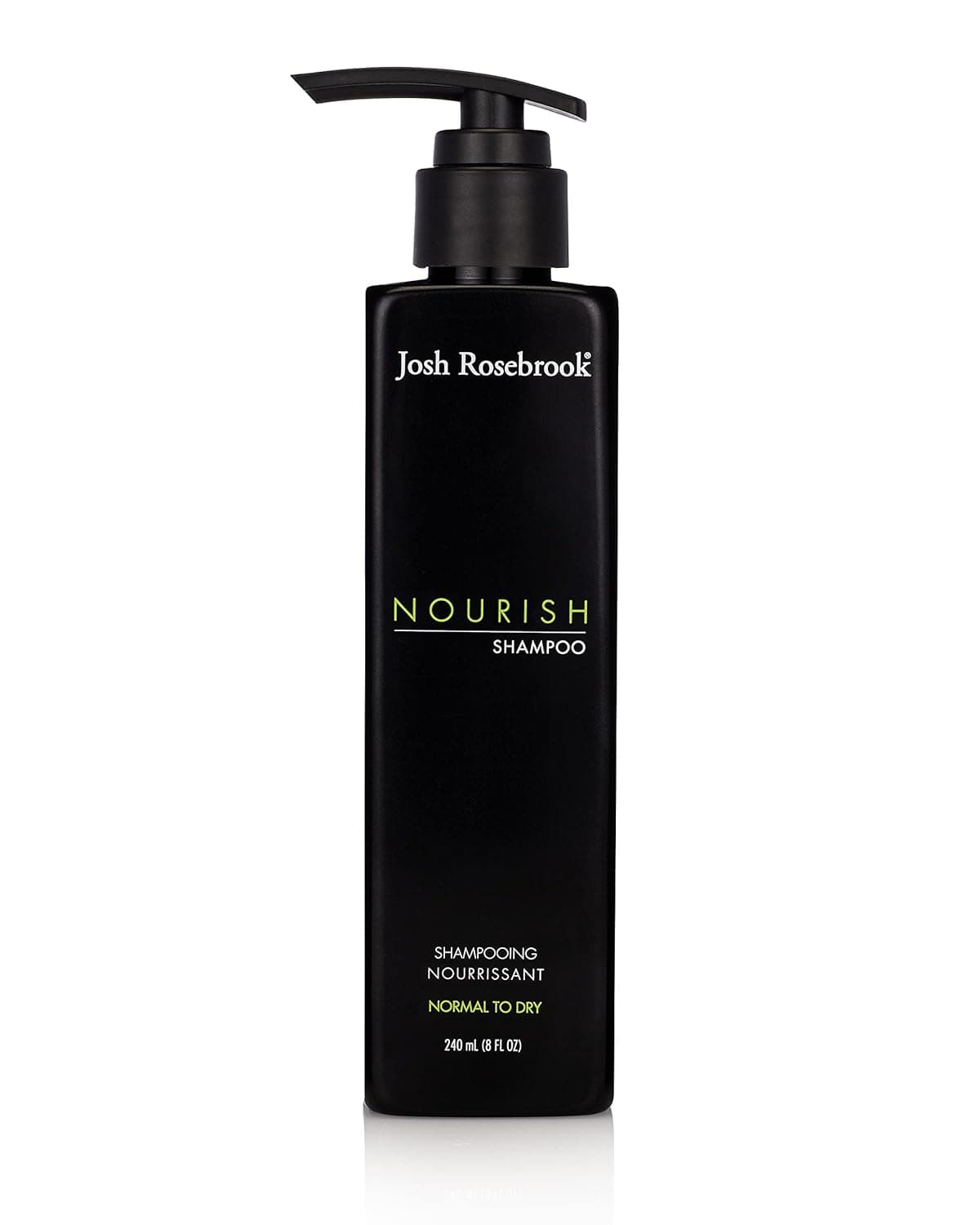 Josh Rosebrook Nourish Shampoo moisturizing shampoo formulated for all hair textures and types and for balanced to dry scalp types 240 mL 8 Oz