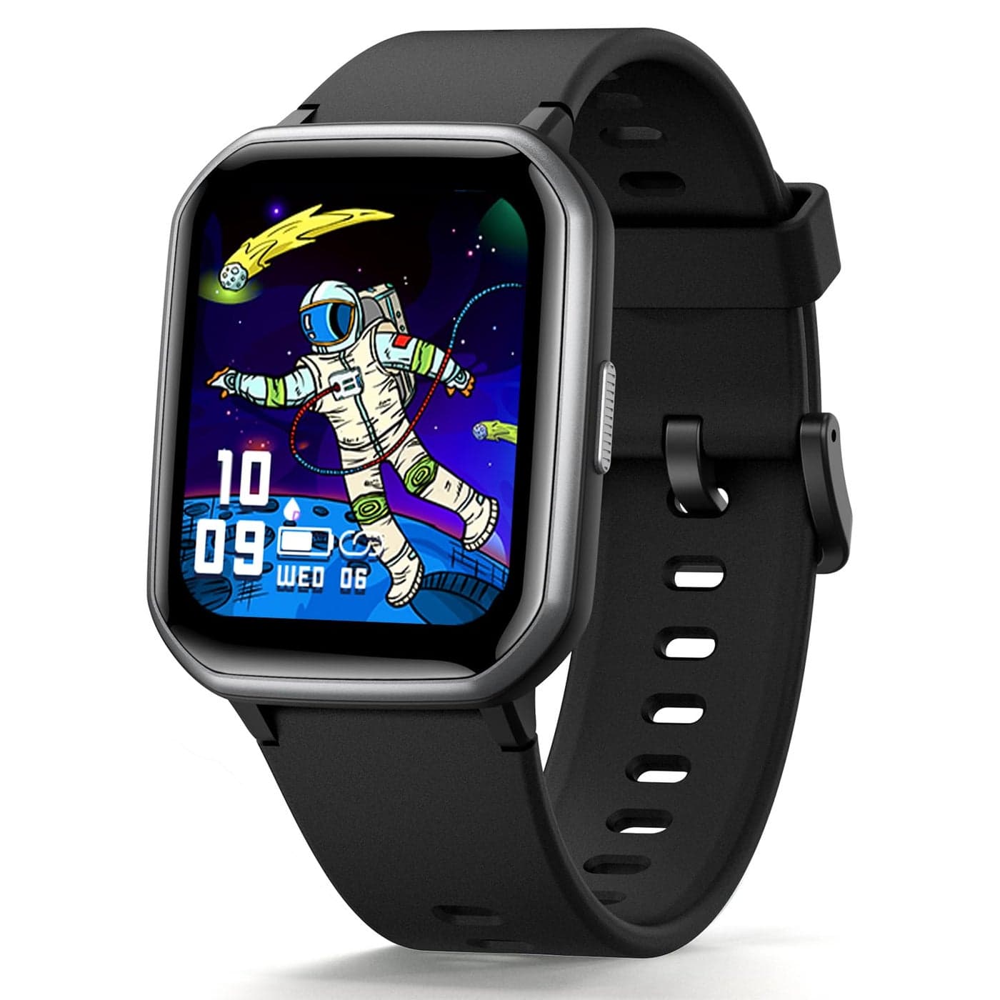 YOUSOKU Kids Smart Watch Girls Boys, Fitness Tracker for Kids, 1.5 Inch DIY Dial, 19 Sport Modes, Sleep Monitor, Pedometers, Heart Rate, IP68 Waterproof, Great Gift for Boys Girls Teens 6-14
